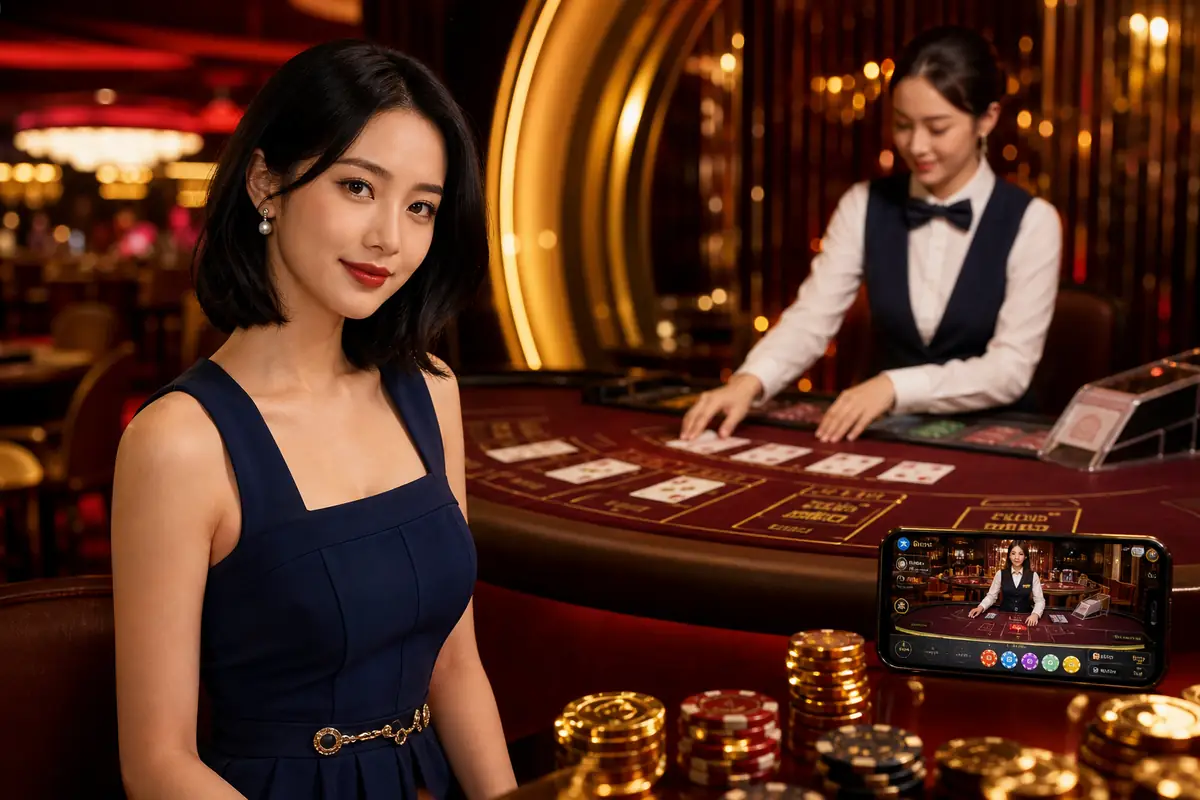 jw66 Casino meja baccarat langsung dealer